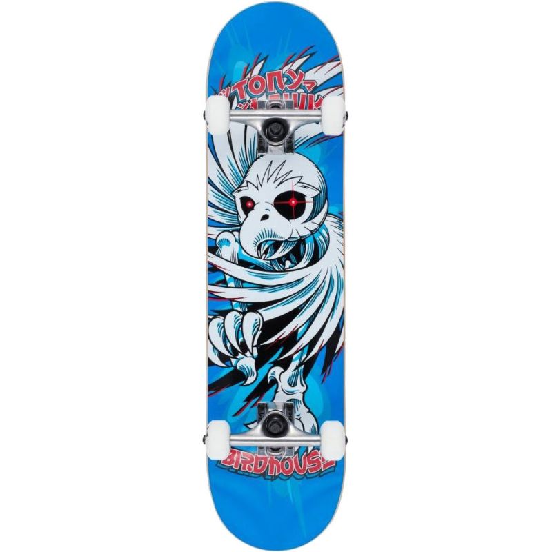 SK8 KOMPLET BIRDHOUSE Hawk Spiral S1 - modrá - 7.75