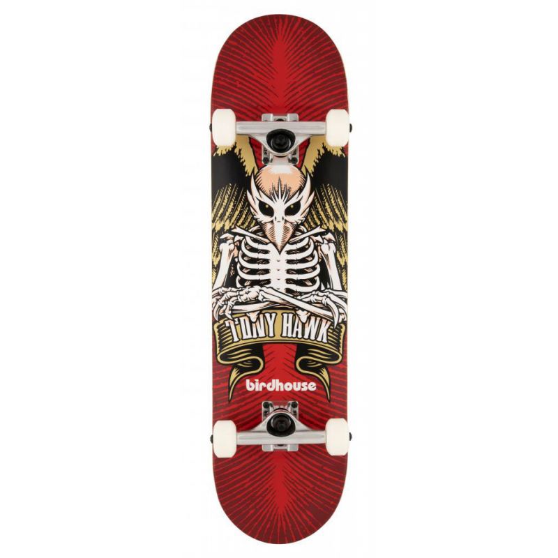SK8 KOMPLET BIRDHOUSE Hawk Icon S1 - červená - 8.0