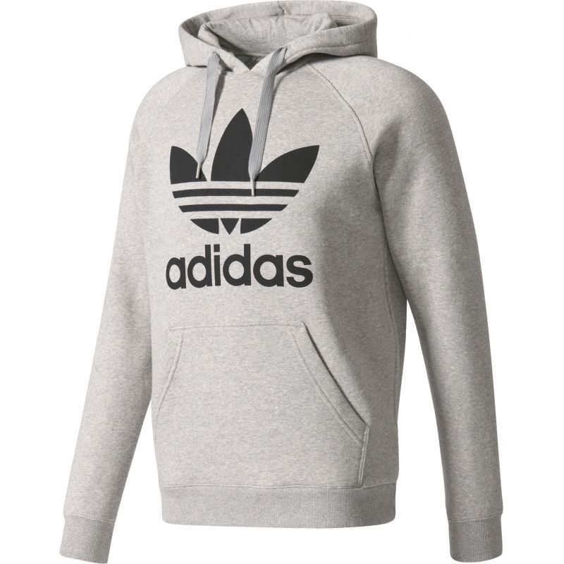 Adidas hood - šedá - XL