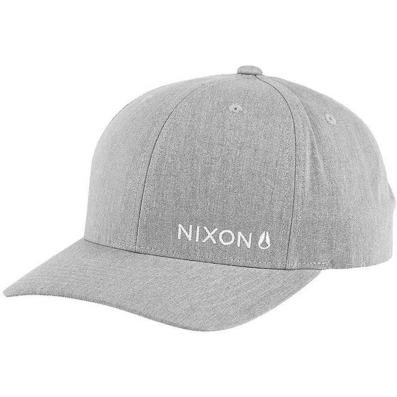 Fotografie KŠILTOVKA NIXON LOCKUP SNAPBACK - šedá