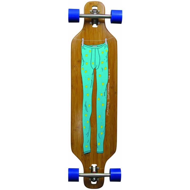 LONGBOARD MADRID 15J DREAM BAMBOO - hnědá - 39