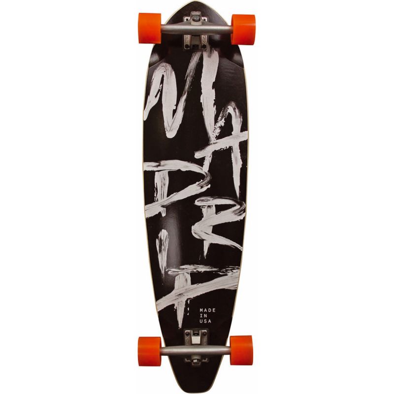 LONGBOARD MADRID 15J ROCKER PINTAIL STRO - černá - 37.5