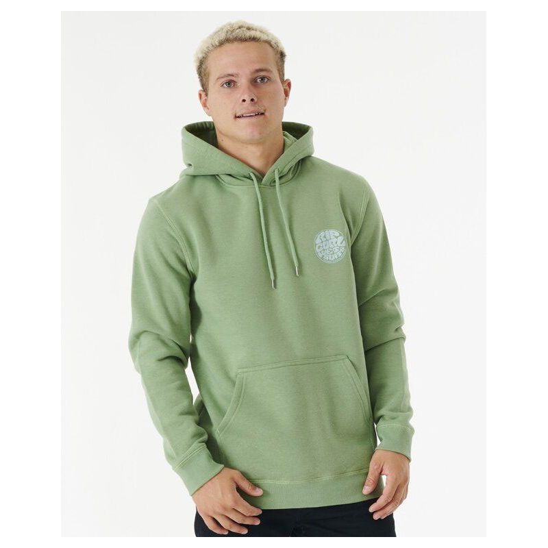 MIKINA RIP CURL WETSUIT ICON HOOD - zelená - XL