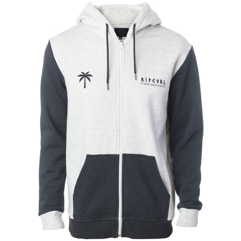 Rip Curl slam fleece - vínová - M