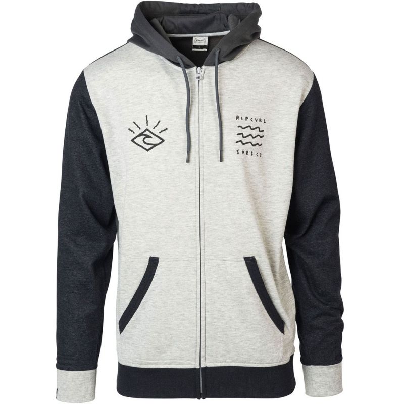 MIKINA RIP CURL WAVE DIAMOND FLEECE - bílá - M