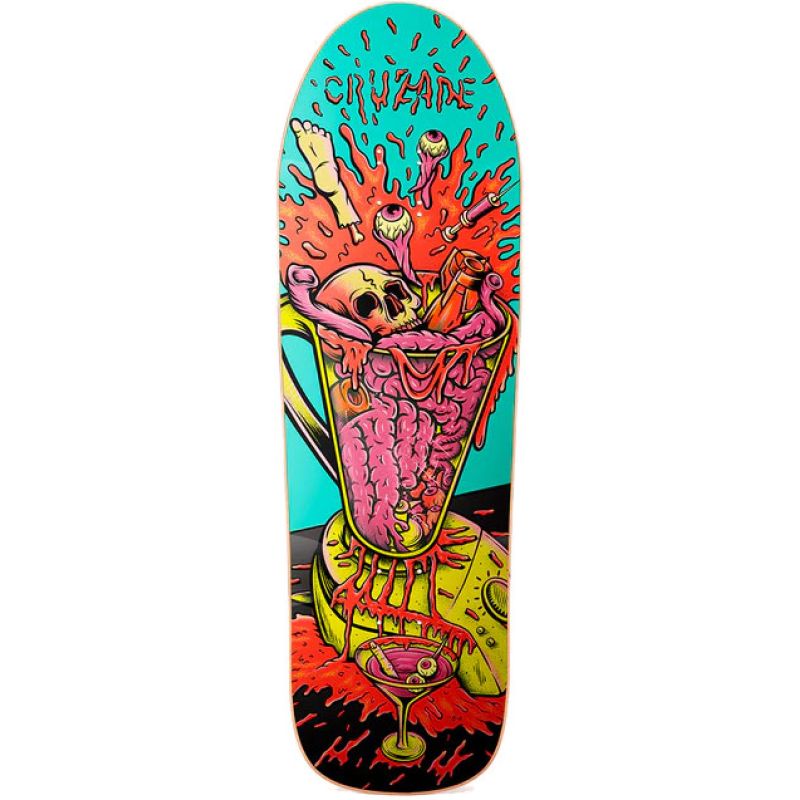 SK8 DESKA CRUZADE Skate Juice Prism Foil - červená - 10.0