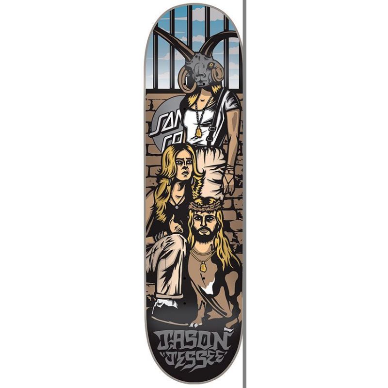 Santa Cruz jessee tribute pro - černá - 8.5
