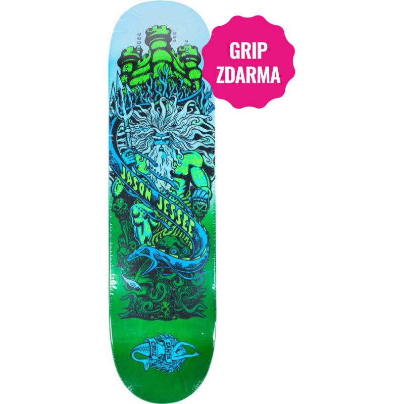 SK8 DESKA SANTA CRUZ JESSEE NEPTUN POP P - 8.0