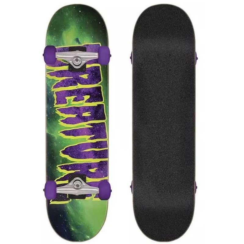 SK8 KOMPLET CREATURE Galaxy Logo Mid - zelená - 7.8