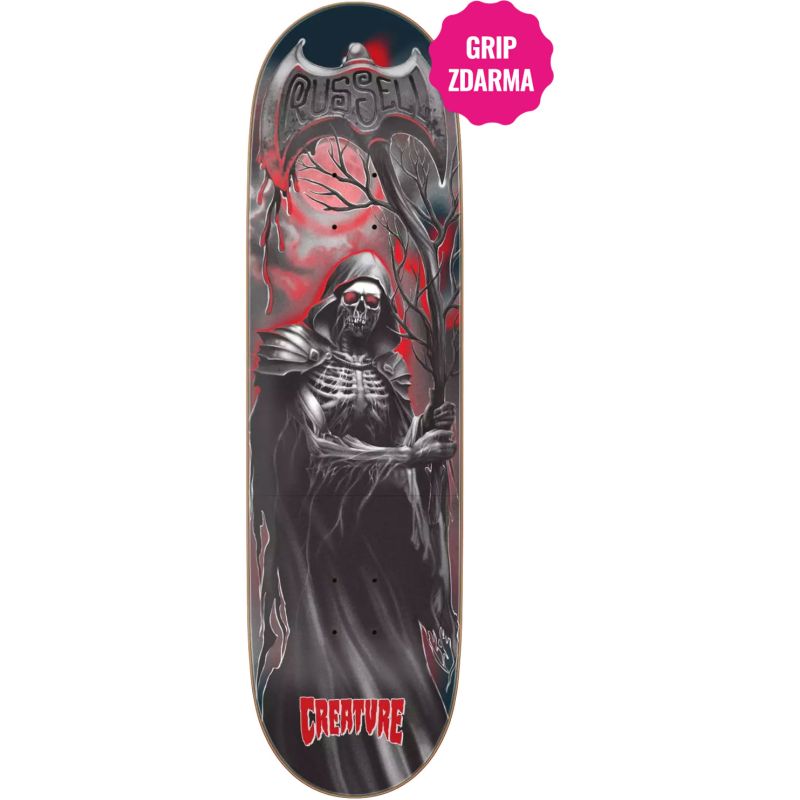 SK8 DESKA CREATURE Russell Metal XX Pro - černá - 8.6