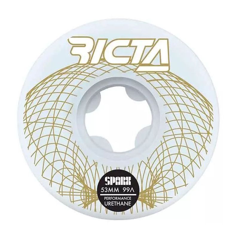 SK8 KOLA RICTA Wireframe Sparx - bílá - 53mm/99a