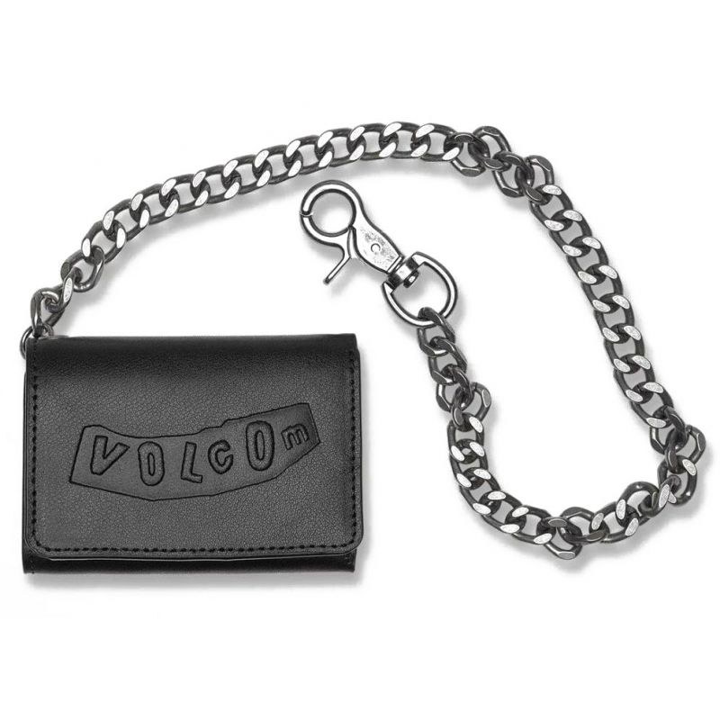 PENĚŽENKA VOLCOM Pistol Leather - černá