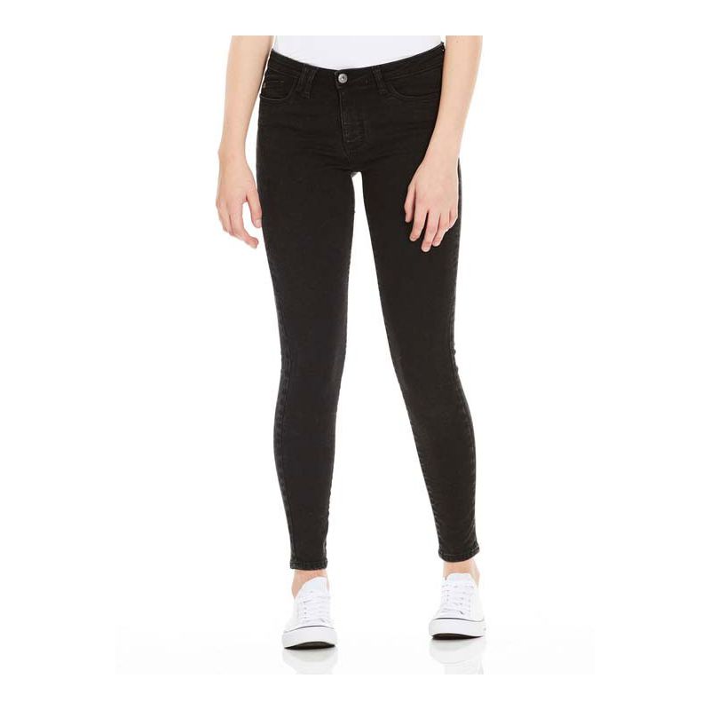 KALHOTY BENCH Skinny Black Random WMS - černá - 27
