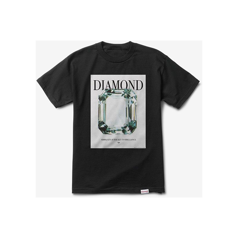 Diamond mondrian - černá - M
