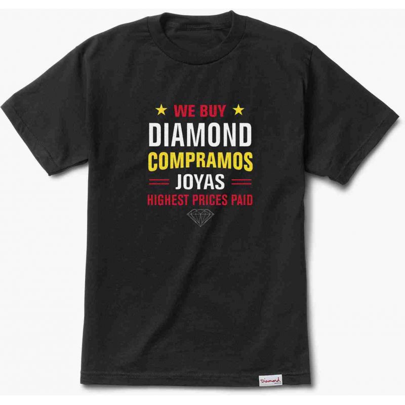 Diamond jewelers - černá - M