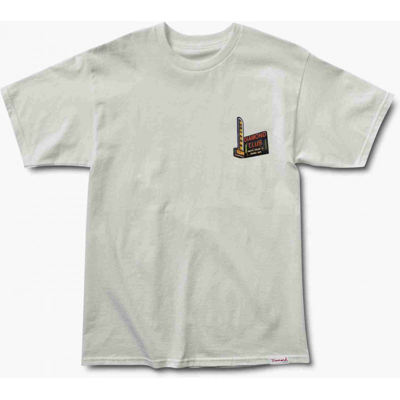 Diamond club - bílá - XL