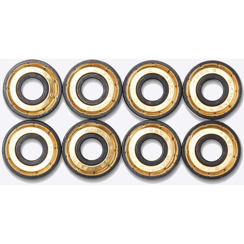 Diamond rings hella - žlutá - ABEC5