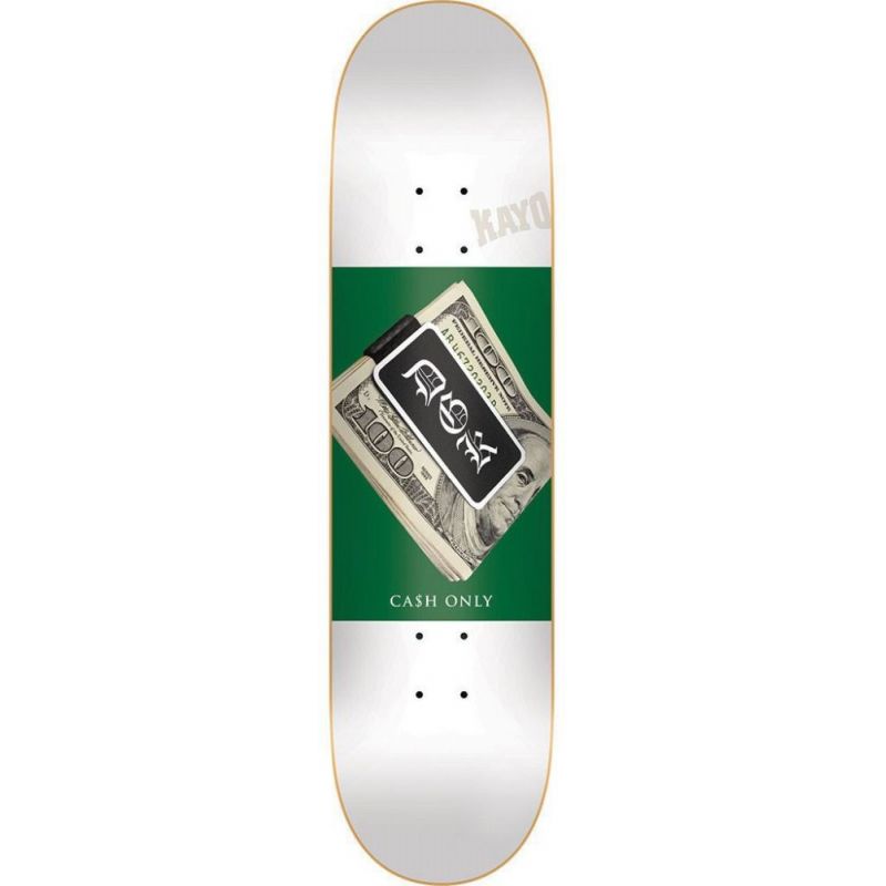 DGK cash only - bílá - 8.1