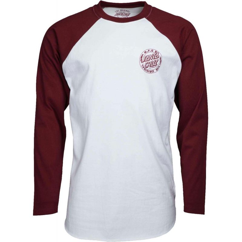 Santa Cruz voltage baseball - bílá - XL