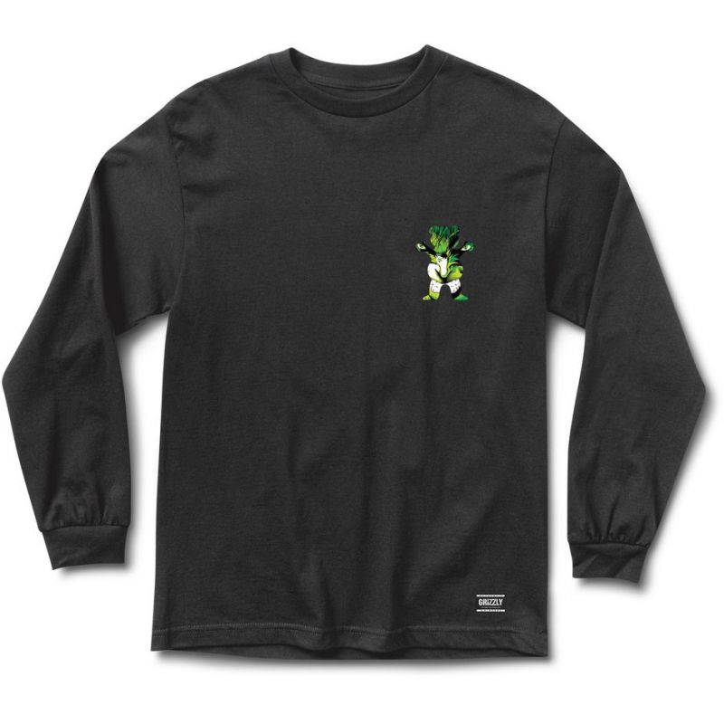 TRIKO GRIZZLY X HULK EMERGE L/S - černá - L