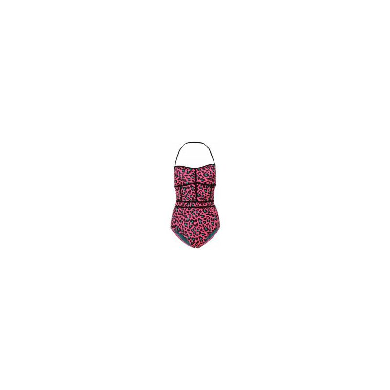 VOLCOM CALL ME WILD 1 PIECE WMS PLAVKY - růžová - S