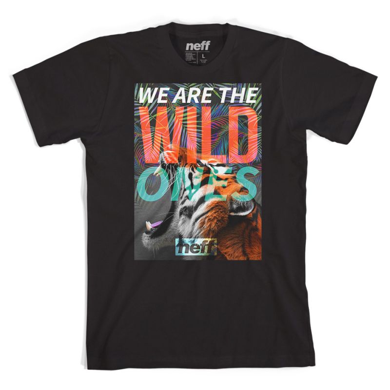 Neff wild ones - černá - L