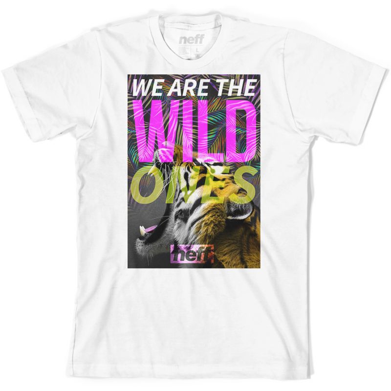 Neff wild ones - bílá - L