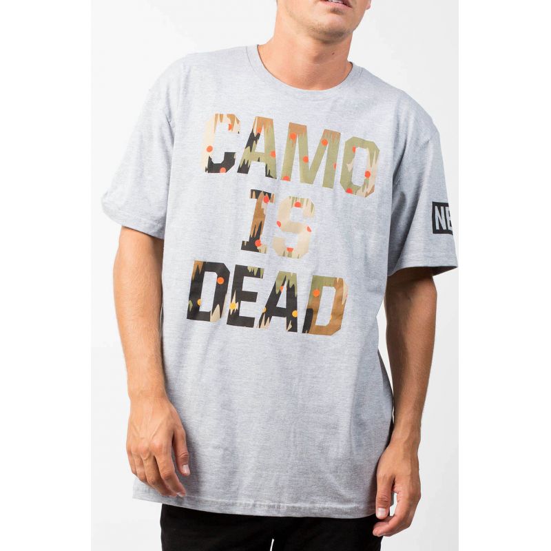 Neff camo is dead - šedá - L