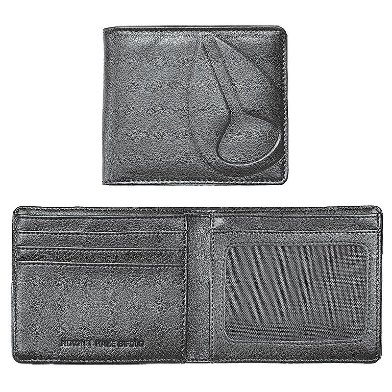 Nixon haze bi-fold - antracitová