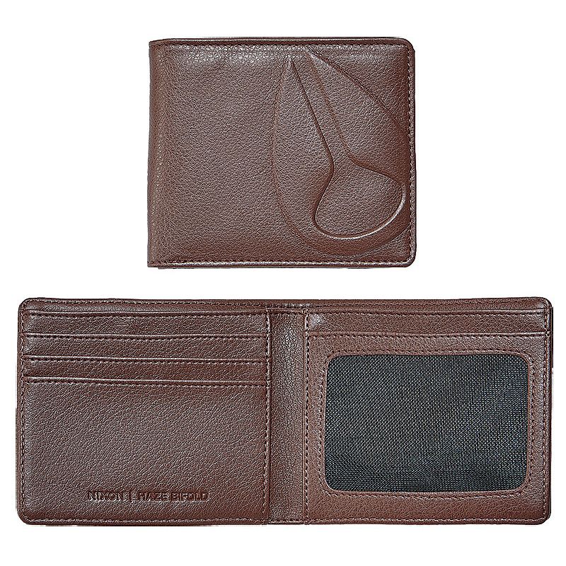 Nixon haze bi-fold - hnědá