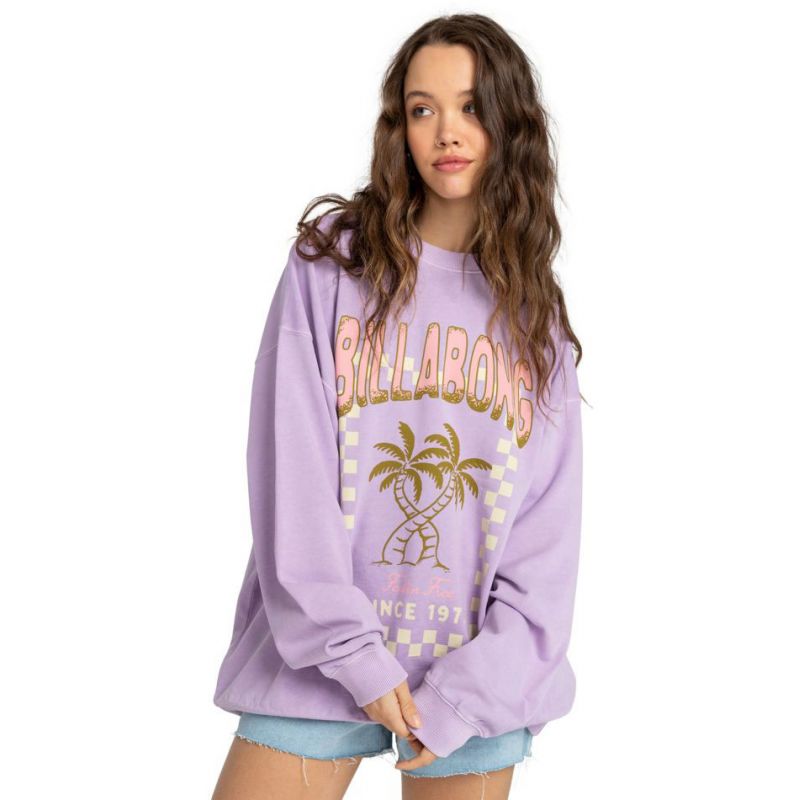 MIKINA BILLABONG RIDE IN WMS - fialová - L