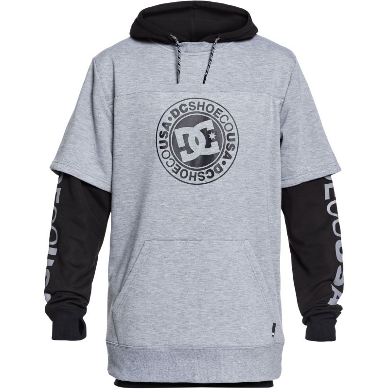 MIKINA DC DRYDEN - šedá - L