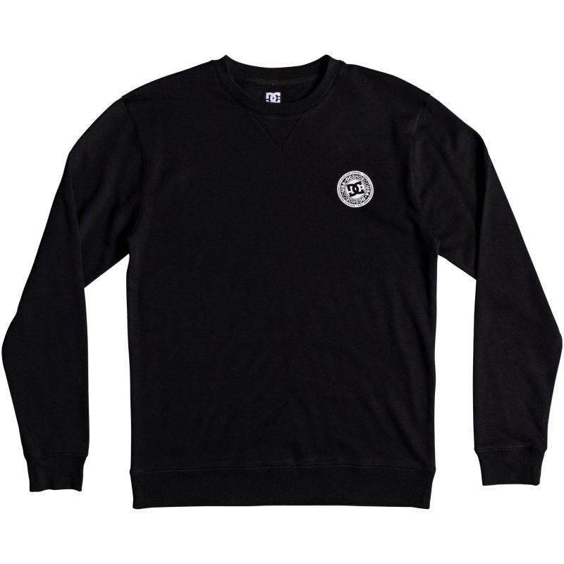 MIKINA DC REBEL CREW - černá - S
