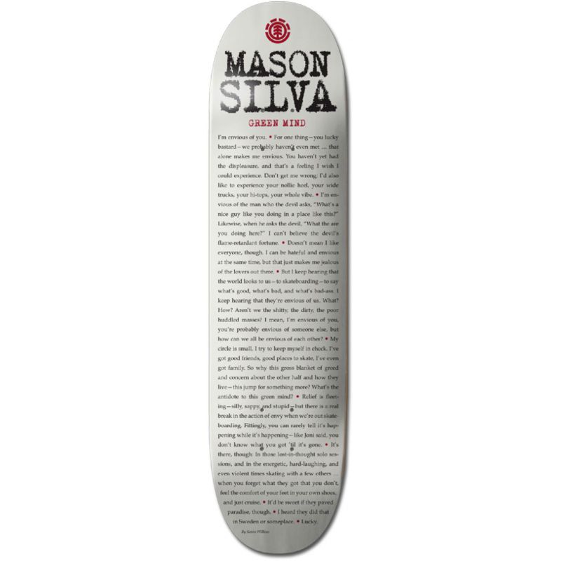 SK8 DESKA ELEMENT TYPE PRESS MASON - 8.38