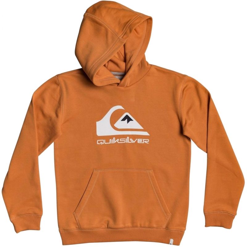 MIKINA QUIKSILVER BIG LOGO YOUTH UPDATE - oranžová - S