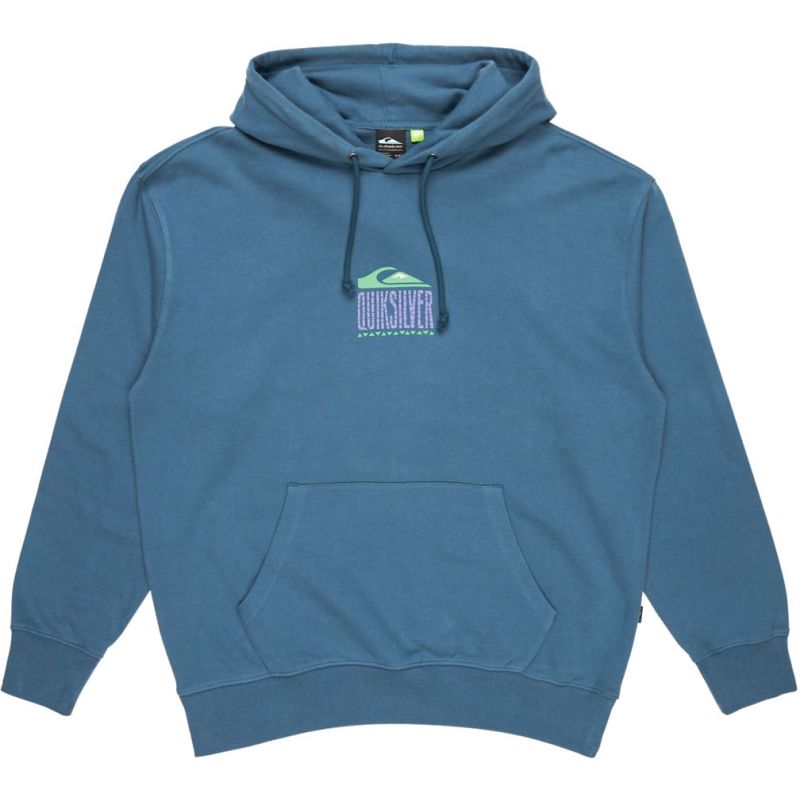 MIKINA QUIKSILVER Apog Heritage Hoodie - modrá - M