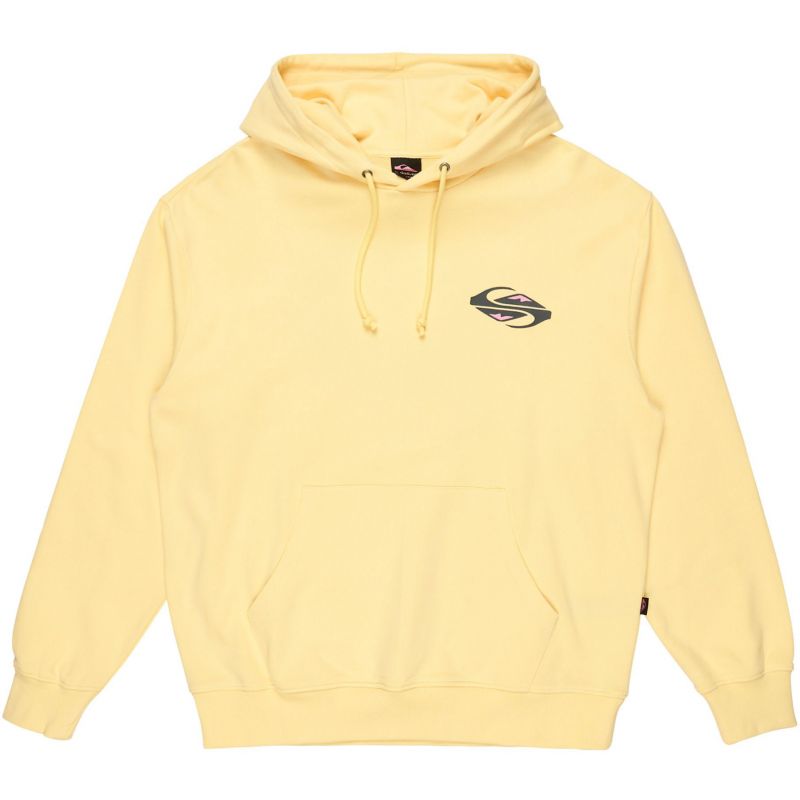 MIKINA QUIKSILVER Apog Heritage Hoodie - žlutá - L