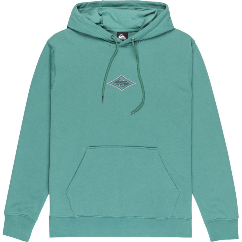 MIKINA QUIKSILVER Graphic Hoodie - zelená - M