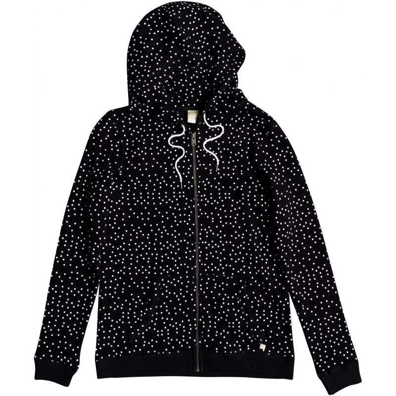 MIKINA ROXY TRIPPIN PRINTED - černá - S