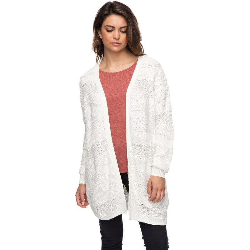SVETR ROXY MAGNOLIA SKY CARDIGAN - bílá - XS