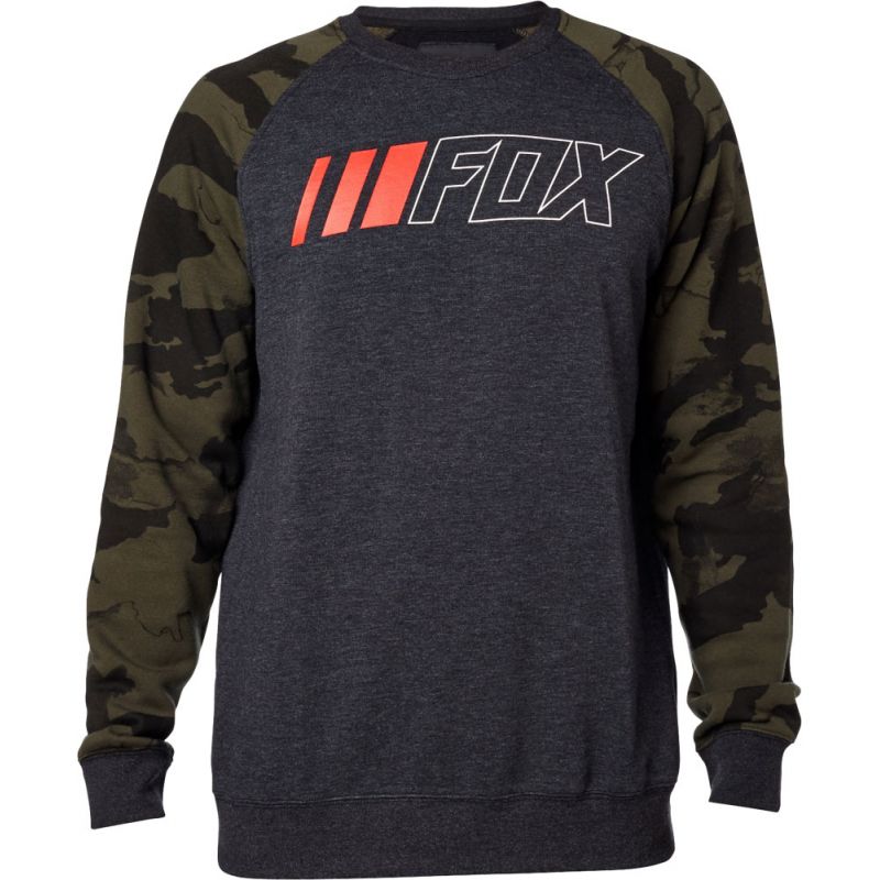 Fox crewz - šedá - XL