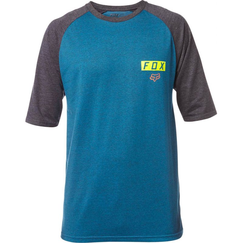 Fox raglan - modrá - XL