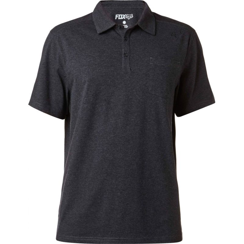 Fox legacy polo - černá - L