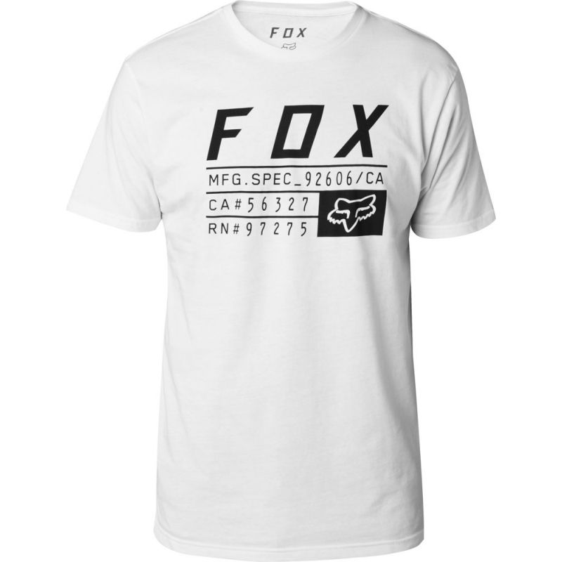 Fox abyssmal ss tech - bílá - XL