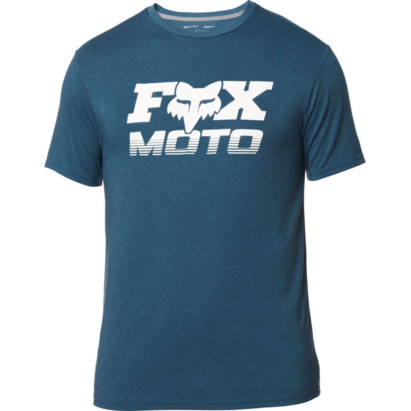 TRIKO FOX Charger Tech S/S - modrá - M