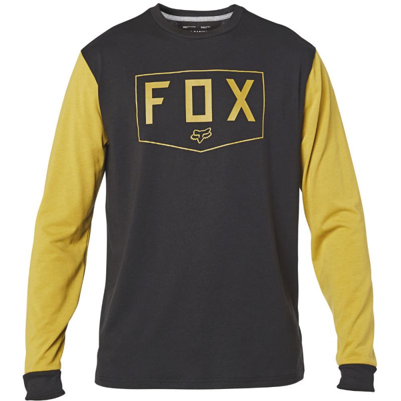 TRIKO FOX Shield Tech L/S - černá - L