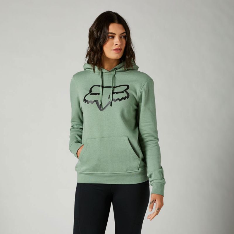 MIKINA FOX Boundary Pullover WMS - zelená - M