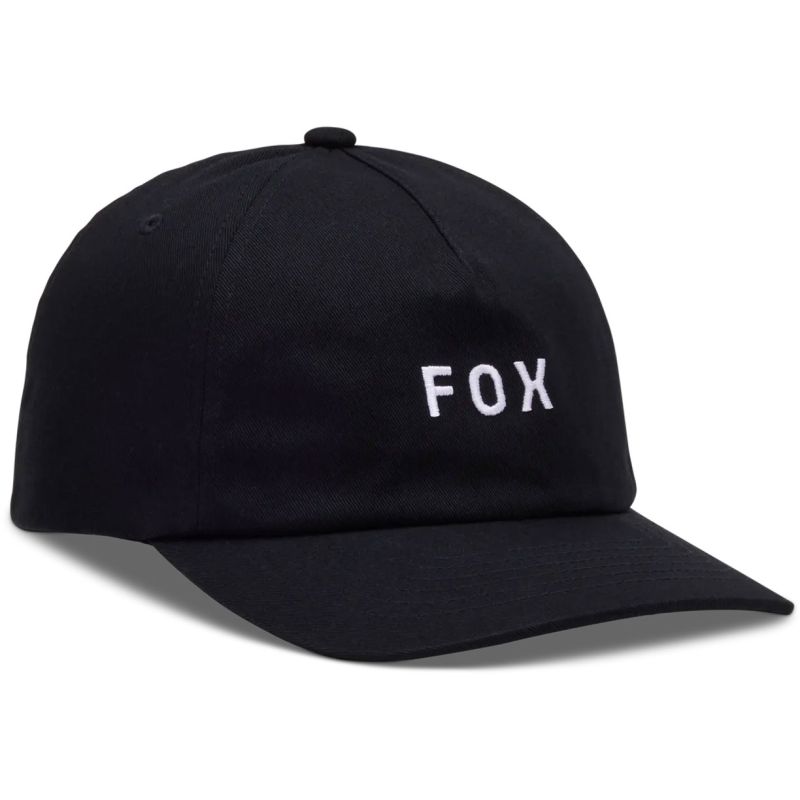 KŠILTOVKA FOX Wordmark Adjustable - černá
