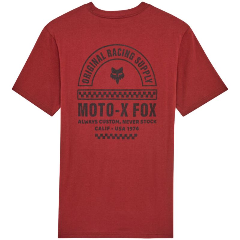 TRIKO FOX Victory S/S Prem - červená - L