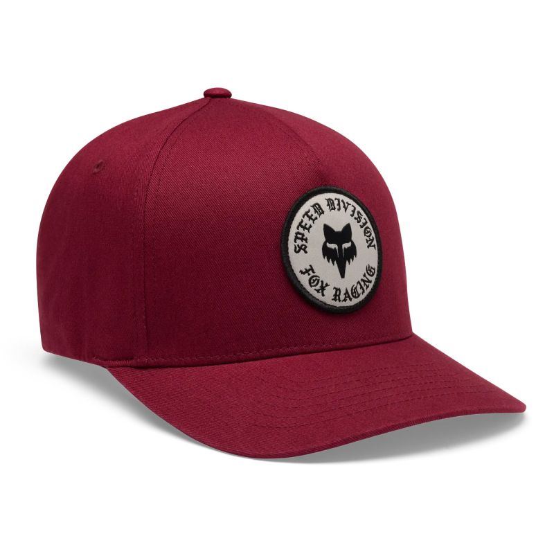 KŠILTOVKA FOX Badge Flexfit - vínová - L/XL